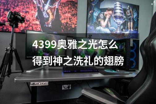 4399奥雅之光怎么得到神之洗礼的翅膀-第1张-游戏信息-龙启网