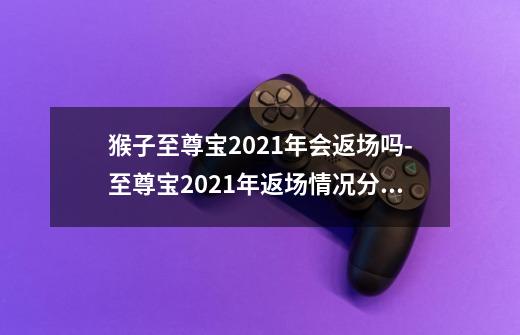 猴子至尊宝2021年会返场吗-至尊宝2021年返场情况分析-第1张-游戏信息-龙启网