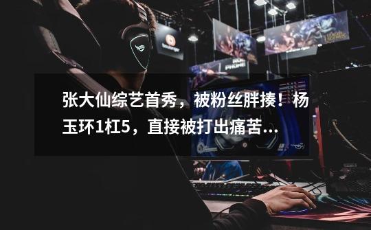 张大仙综艺首秀,被粉丝胖揍!杨玉环1杠5,直接被打出痛苦面具-第1张-游戏信息-龙启网