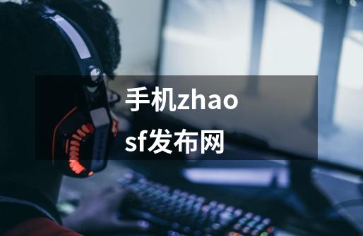 手机zhaosf发布网-第1张-游戏信息-龙启网