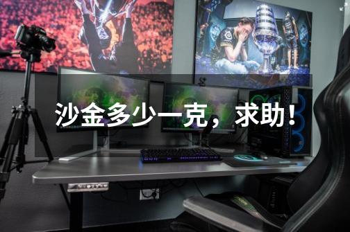 沙金多少一克,求助!-第1张-游戏信息-龙启网