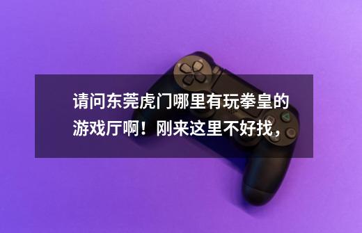 请问东莞虎门哪里有玩拳皇的游戏厅啊!刚来这里不好找,-第1张-游戏信息-龙启网
