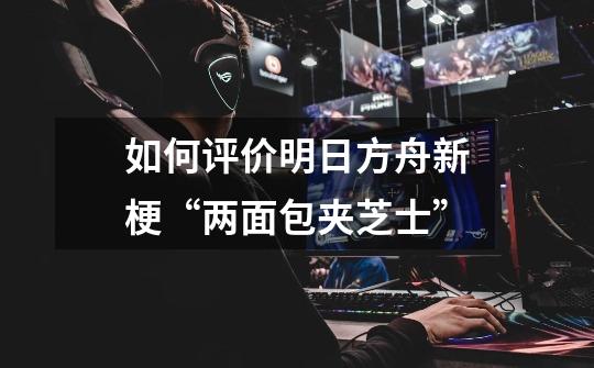 如何评价明日方舟新梗“两面包夹芝士”-第1张-游戏信息-龙启网