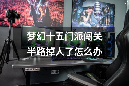 梦幻十五门派闯关半路掉人了怎么办-第1张-游戏信息-龙启网