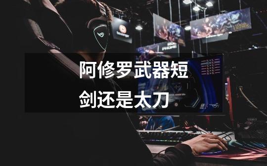 阿修罗武器短剑还是太刀-第1张-游戏信息-龙启网