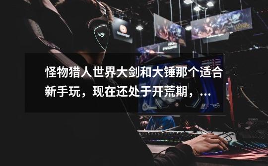 怪物猎人世界大剑和大锤那个适合新手玩,现在还处于开荒期,玩的大剑-第1张-游戏信息-龙启网