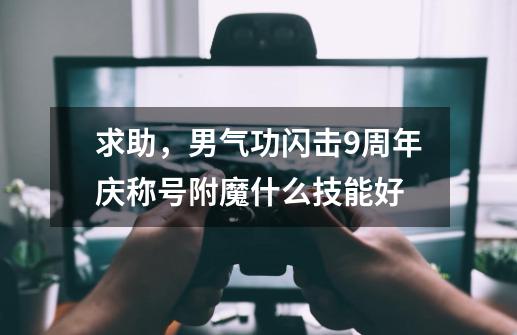 求助,男气功闪击9周年庆称号附魔什么技能好-第1张-游戏信息-龙启网