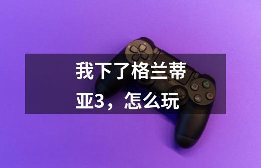 我下了格兰蒂亚3,怎么玩-第1张-游戏信息-龙启网