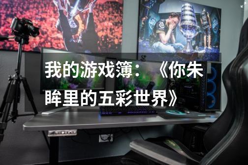 我的游戏簿:《你朱眸里的五彩世界》-第1张-游戏信息-龙启网