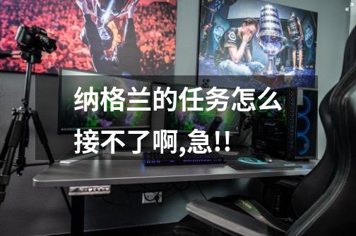 纳格兰的任务怎么接不了啊,急!!-第1张-游戏信息-龙启网