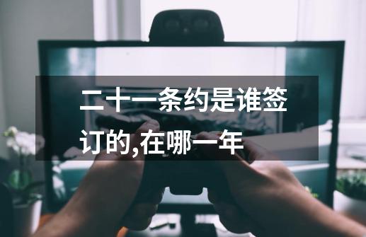 二十一条约是谁签订的,在哪一年-第1张-游戏信息-龙启网