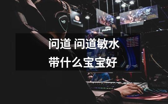 问道 问道敏水带什么宝宝好-第1张-游戏信息-龙启网