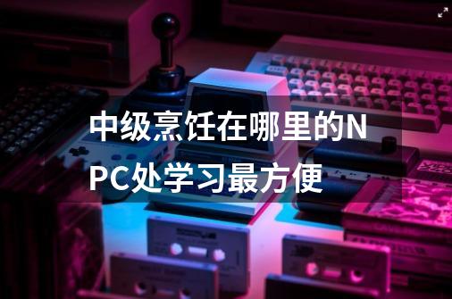 中级烹饪在哪里的NPC处学习最方便-第1张-游戏信息-龙启网