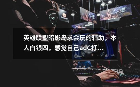英雄联盟暗影岛求会玩的辅助，本人白银四，感觉自己adC打的不错，就是遇到不会玩的辅助，老是赢不了。-第1张-游戏信息-龙启网