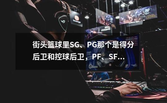 街头篮球里SG、PG那个是得分后卫和控球后卫,PF、SF那个是大前锋和小前锋-第1张-游戏信息-龙启网