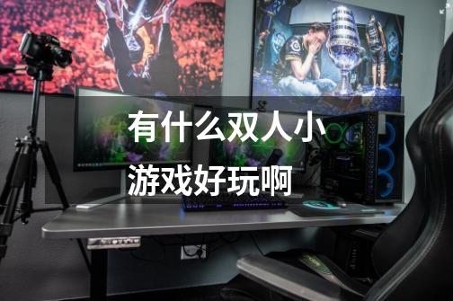 有什么双人小游戏好玩啊-第1张-游戏信息-龙启网