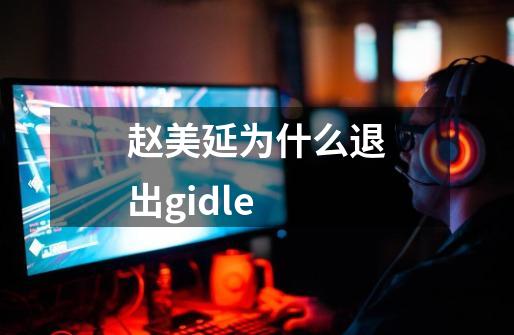 赵美延为什么退出gidle-第1张-游戏信息-龙启网