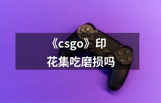 《csgo》印花集吃磨损吗-第1张-游戏信息-龙启网