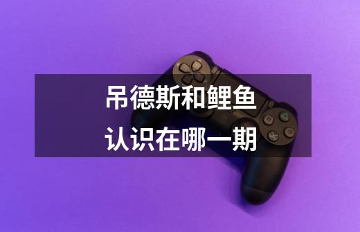 吊德斯和鲤鱼认识在哪一期-第1张-游戏信息-龙启网
