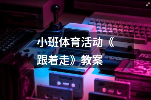 小班体育活动《跟着走》教案-第1张-游戏信息-龙启网