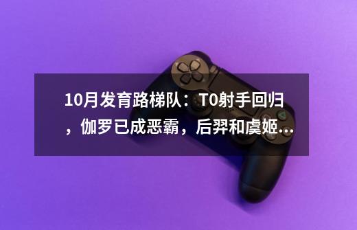 10月发育路梯队:T0射手回归,伽罗已成恶霸,后羿和虞姬险些T3!-第1张-游戏信息-龙启网
