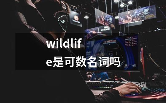 wildlife是可数名词吗-第1张-游戏信息-龙启网
