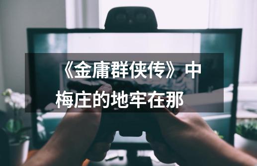 《金庸群侠传》中梅庄的地牢在那-第1张-游戏信息-龙启网