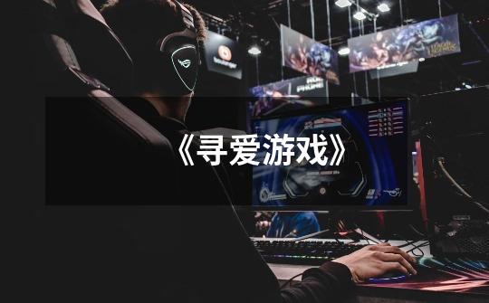 《寻爱游戏》-第1张-游戏信息-龙启网