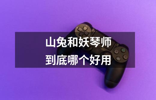 山兔和妖琴师到底哪个好用-第1张-游戏信息-龙启网