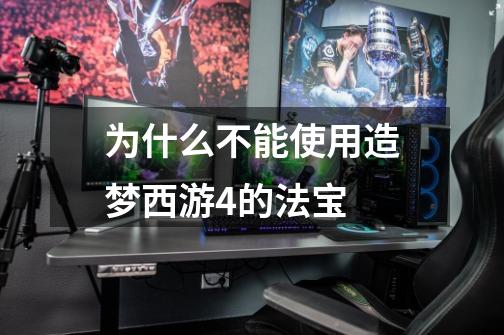 为什么不能使用造梦西游4的法宝-第1张-游戏信息-龙启网