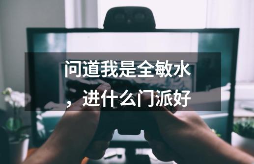问道我是全敏水，进什么门派好-第1张-游戏信息-龙启网