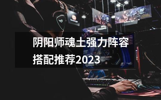 阴阳师魂土强力阵容搭配推荐2023-第1张-游戏信息-龙启网