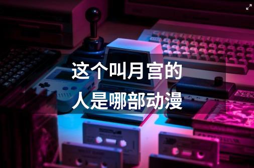这个叫月宫的人是哪部动漫-第1张-游戏信息-龙启网