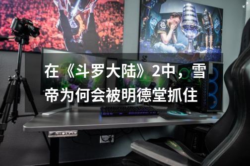 在《斗罗大陆》2中,雪帝为何会被明德堂抓住-第1张-游戏信息-龙启网
