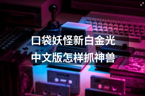 口袋妖怪新白金光中文版怎样抓神兽-第1张-游戏信息-龙启网