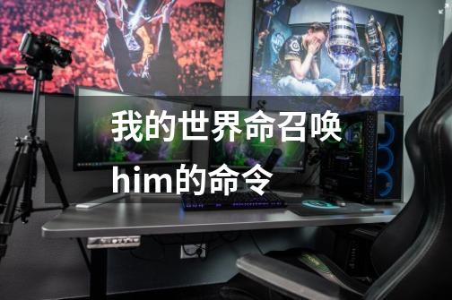 我的世界命召唤him的命令-第1张-游戏信息-龙启网