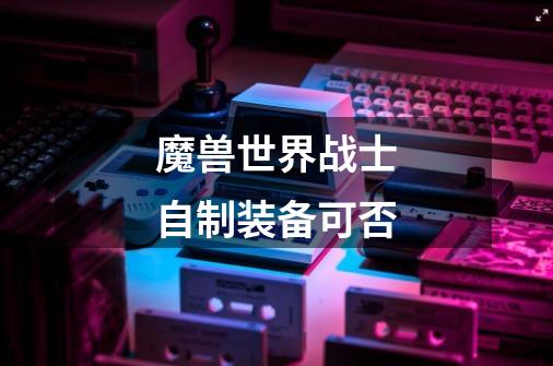 魔兽世界战士自制装备可否-第1张-游戏信息-龙启网