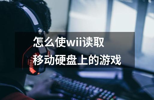 怎么使wii读取移动硬盘上的游戏-第1张-游戏信息-龙启网