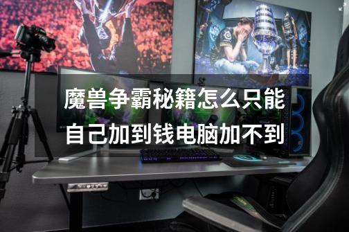 魔兽争霸秘籍怎么只能自己加到钱电脑加不到-第1张-游戏信息-龙启网