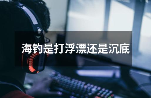 海钓是打浮漂还是沉底-第1张-游戏信息-龙启网