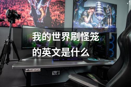 我的世界刷怪笼的英文是什么-第1张-游戏信息-龙启网