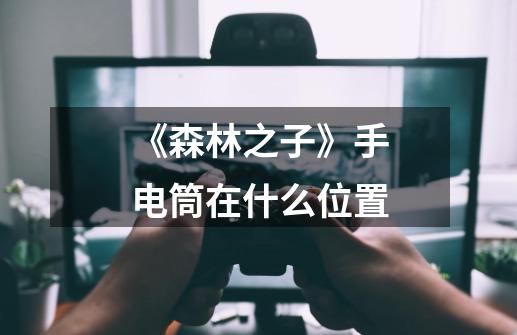 《森林之子》手电筒在什么位置-第1张-游戏信息-龙启网