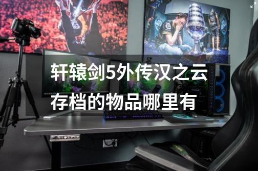 轩辕剑5外传汉之云存档的物品哪里有-第1张-游戏信息-龙启网