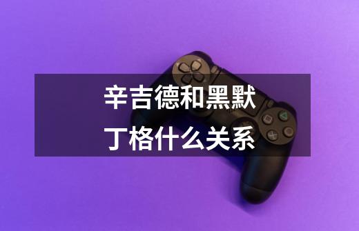 辛吉德和黑默丁格什么关系-第1张-游戏信息-龙启网