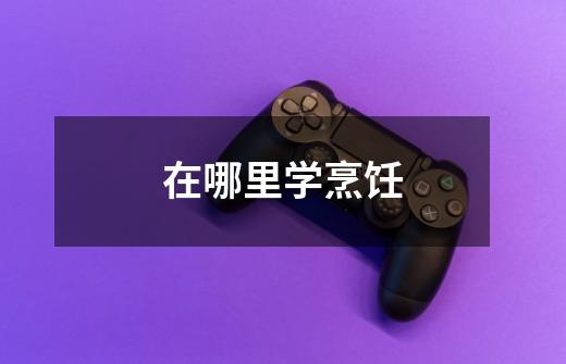 在哪里学烹饪-第1张-游戏信息-龙启网