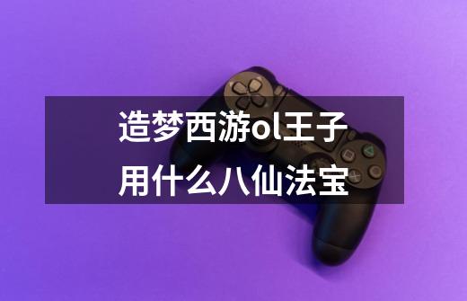 造梦西游ol王子用什么八仙法宝-第1张-游戏信息-龙启网