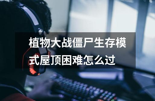 植物大战僵尸生存模式屋顶困难怎么过-第1张-游戏信息-龙启网