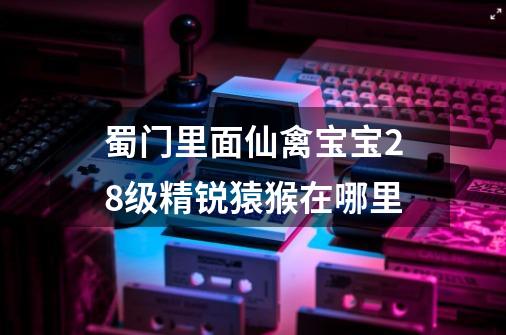 蜀门里面仙禽宝宝28级精锐猿猴在哪里-第1张-游戏信息-龙启网