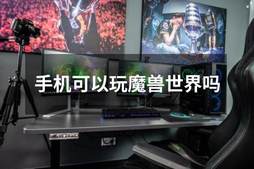手机可以玩魔兽世界吗-第1张-游戏信息-龙启网