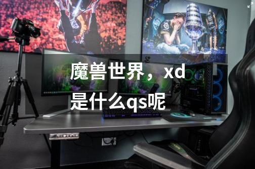 魔兽世界,xd是什么qs呢-第1张-游戏信息-龙启网